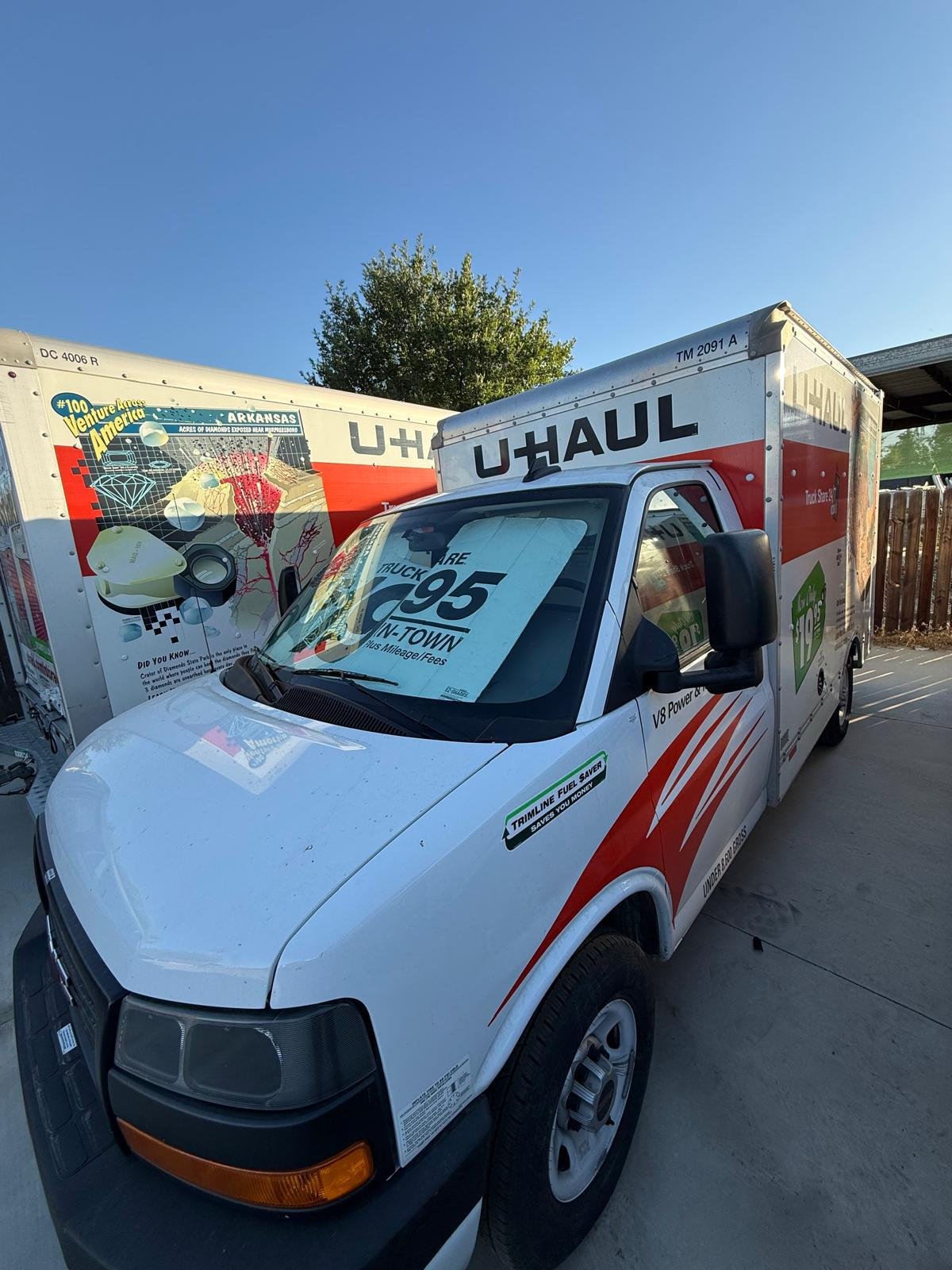 U-Haul rental available here