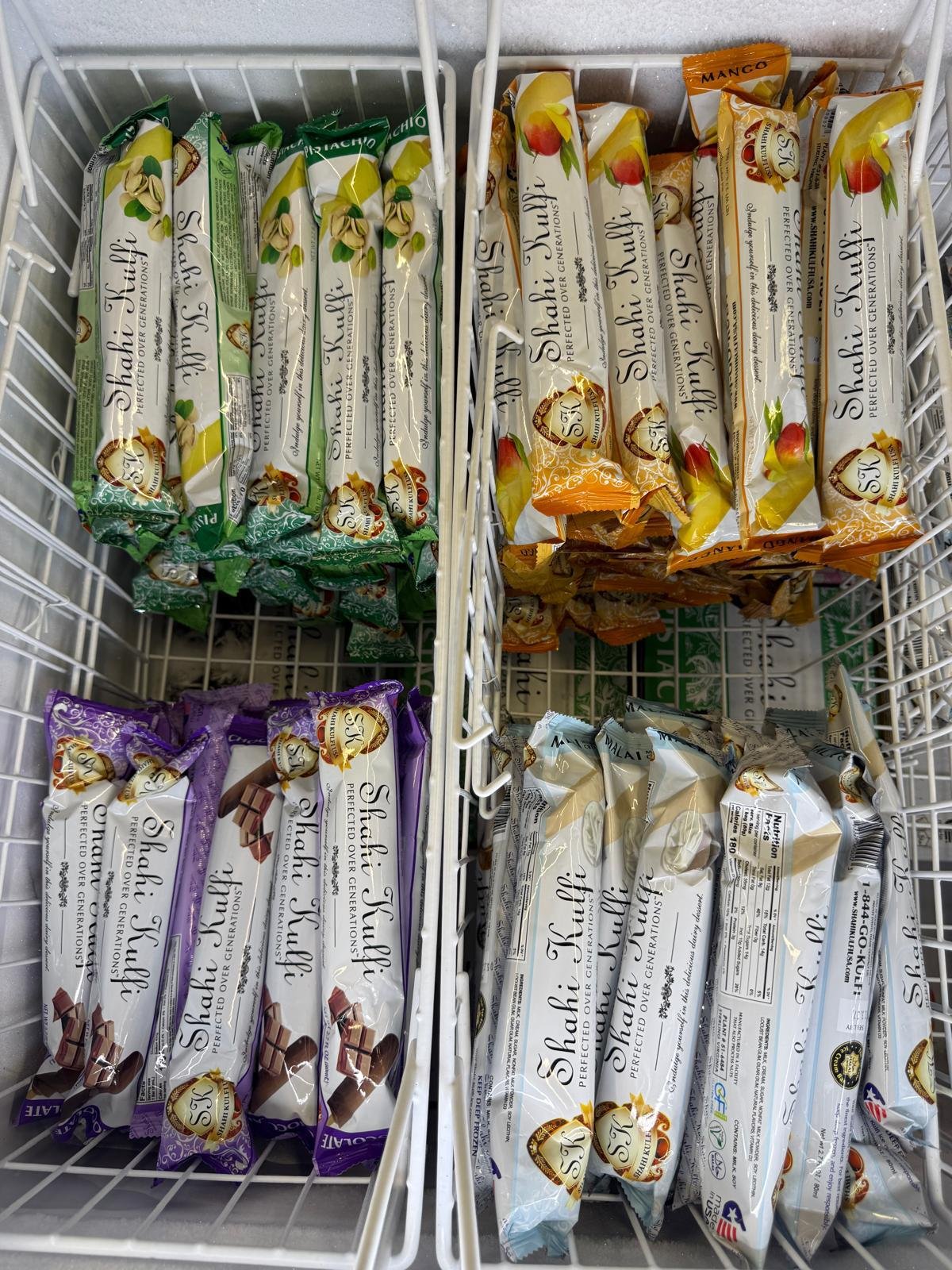 Kulfi & frozen treats